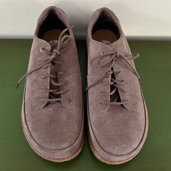Birkenstock Other - Birkenstock: Honnef Low Sandcastle Suede Leather Shoes
